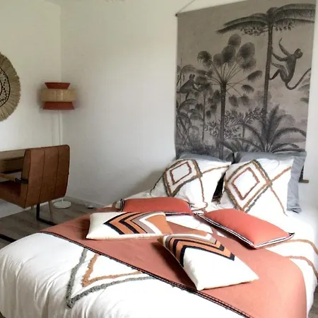 Villa Maison Avec Terrasse En Bois Et Piscine *