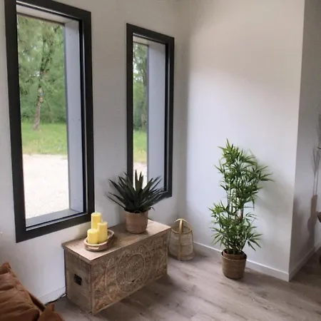 Maison Avec Terrasse En Bois Et Piscine Villa *