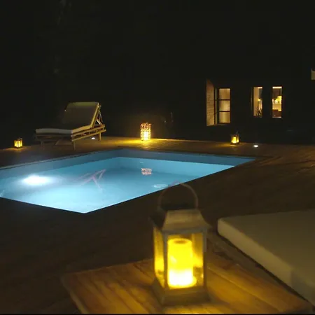 Villa Maison Avec Terrasse En Bois Et Piscine *