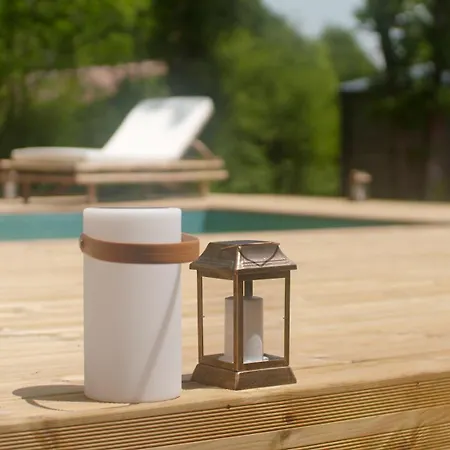 Maison Avec Terrasse En Bois Et Piscine *