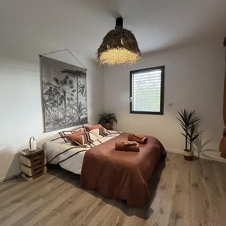 Maison Avec Terrasse En Bois Et Piscine וילה