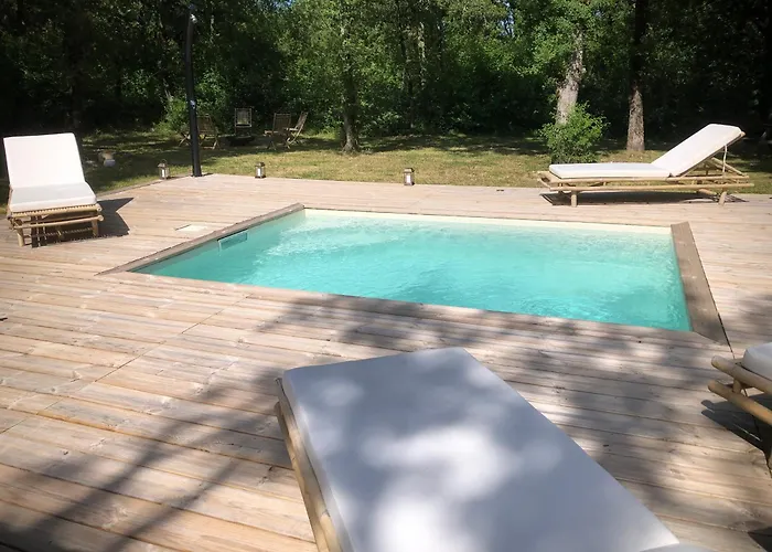 Вилла Maison Avec Terrasse En Bois Et Piscine *
