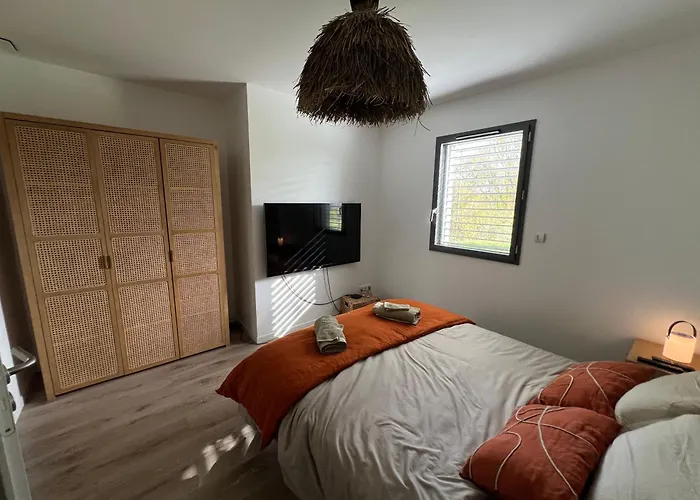 Maison Avec Terrasse En Bois Et Piscine *